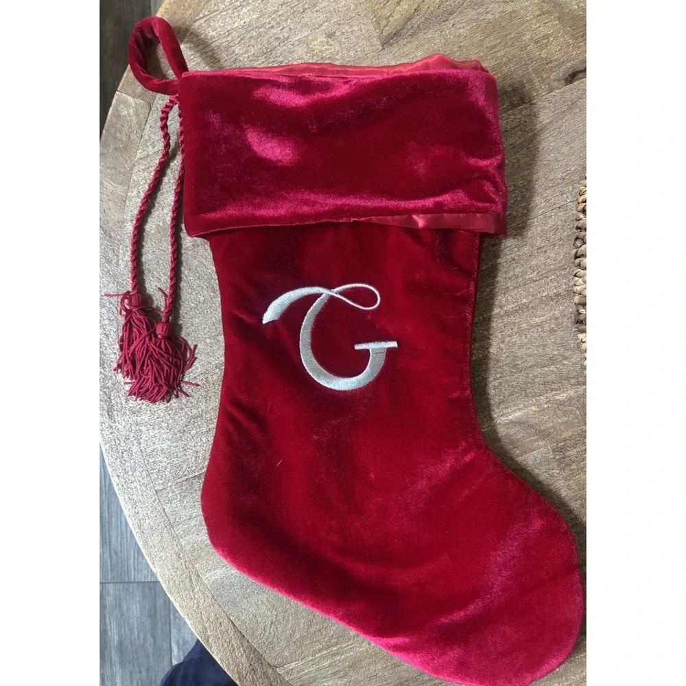 Wondershop Target Initial Monogram Velvet 19